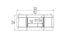 Ecosmart Fire Flex 68SS.BX2 Single Sided Fireplace Insert - Black Finish / Stainless Steel Burner - ESF.FX.68SS.BX2